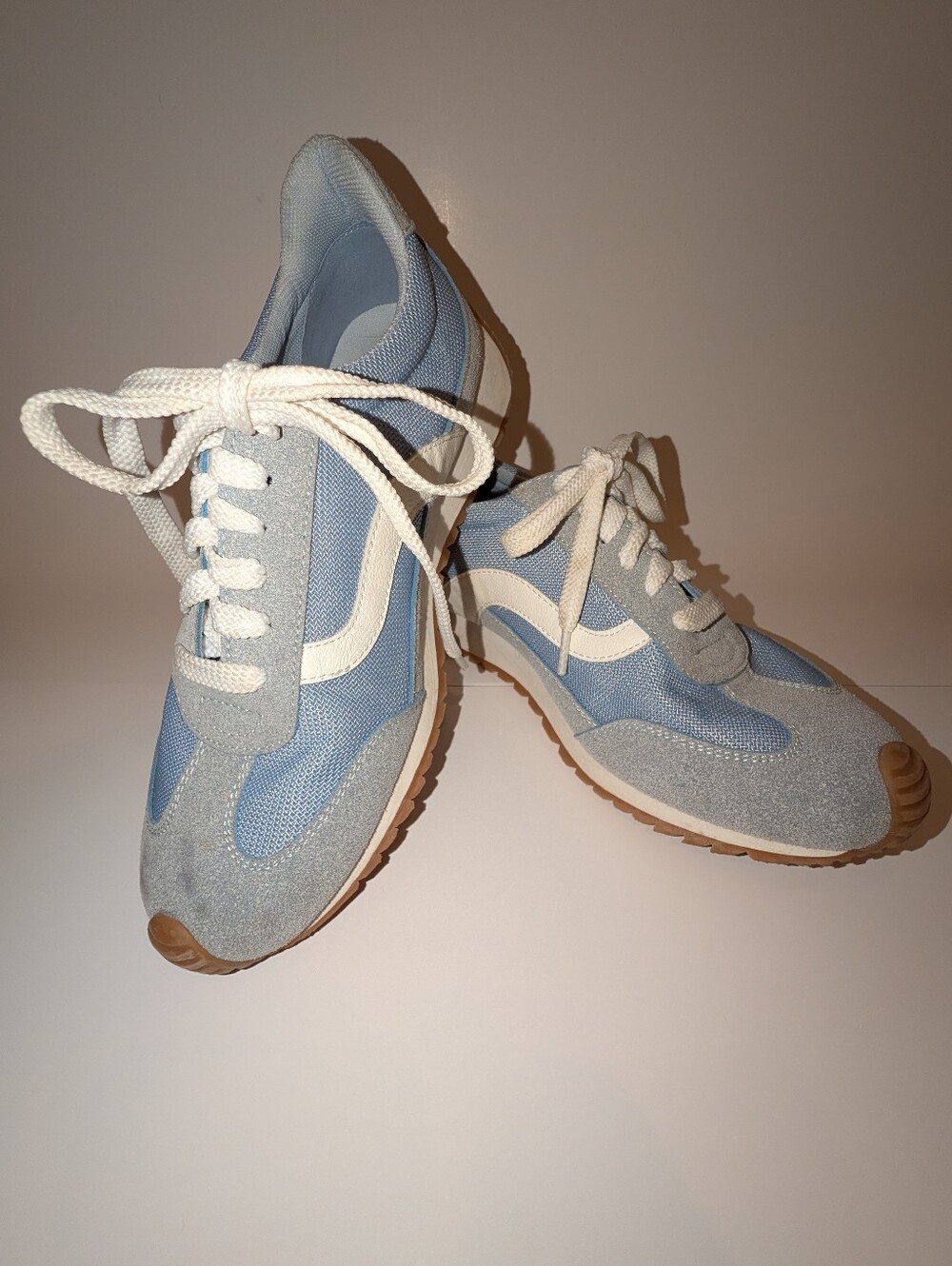 Blowfish Malibu Women's Breeze Sneakers, Size 8, Blue and White